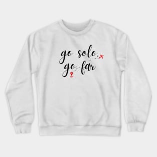 Solo Travel Crewneck Sweatshirt